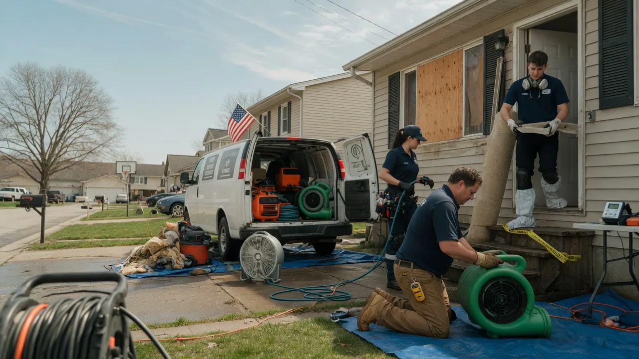 Water Damage Restoration in Midland, MD near me